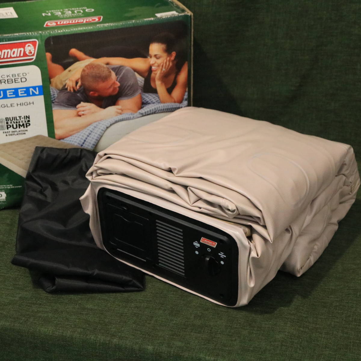 未使用】あ//A4799 【未使用・保管品】 Coleman コールマン クイーン