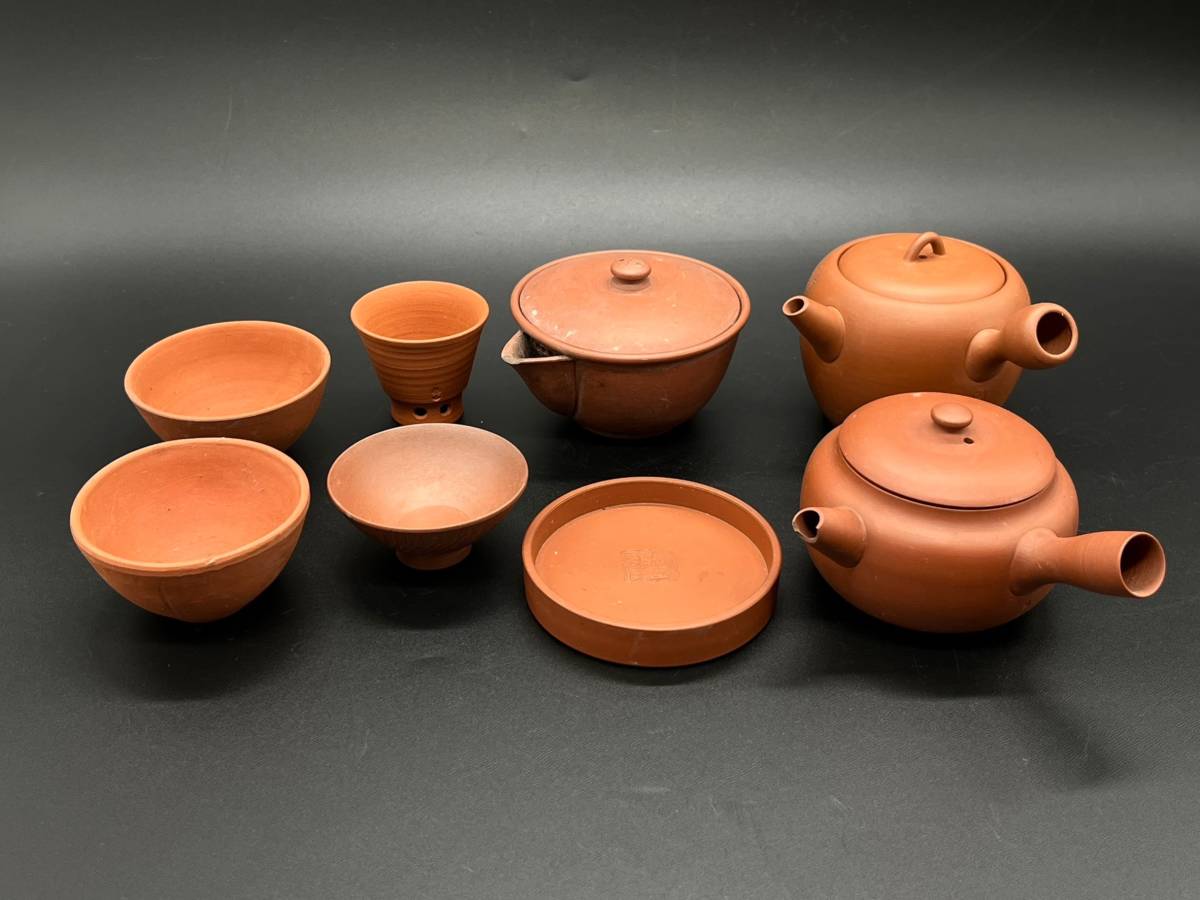 常滑焼名工 初代山田常山造 朱泥 細字彫 後赤壁賦文 後手 茗壺 共布/共箱 Yahoo!オークション -「山田 常山」の落札相場・落札価格
