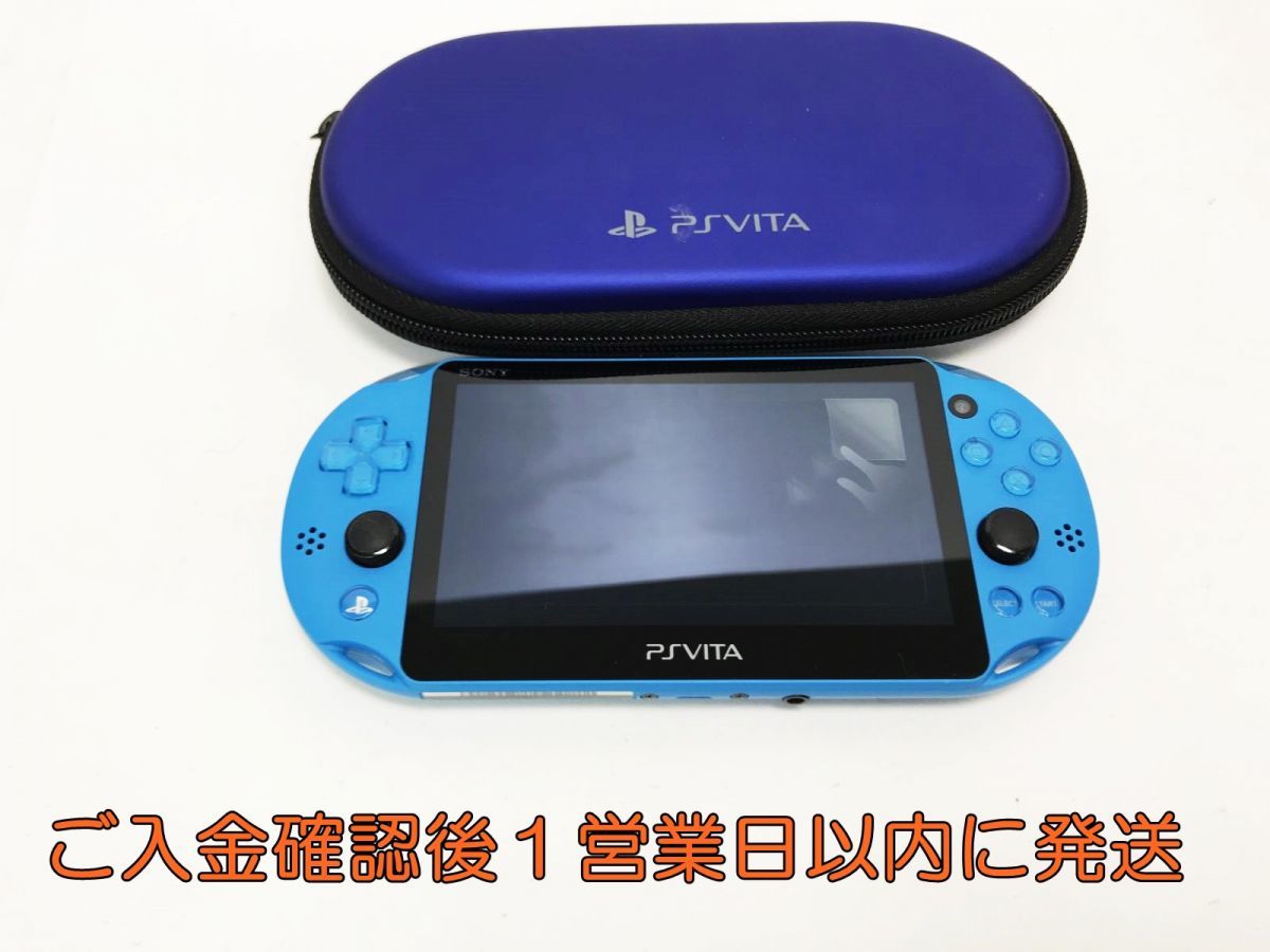 携帯用ゲーム機本体 PlayStation Vita - PS VITA  PCH-2000 ZA23  Aqua Blue PlayStation Vita Wi-Fi model Aqua Blue (PCH-2000ZA23