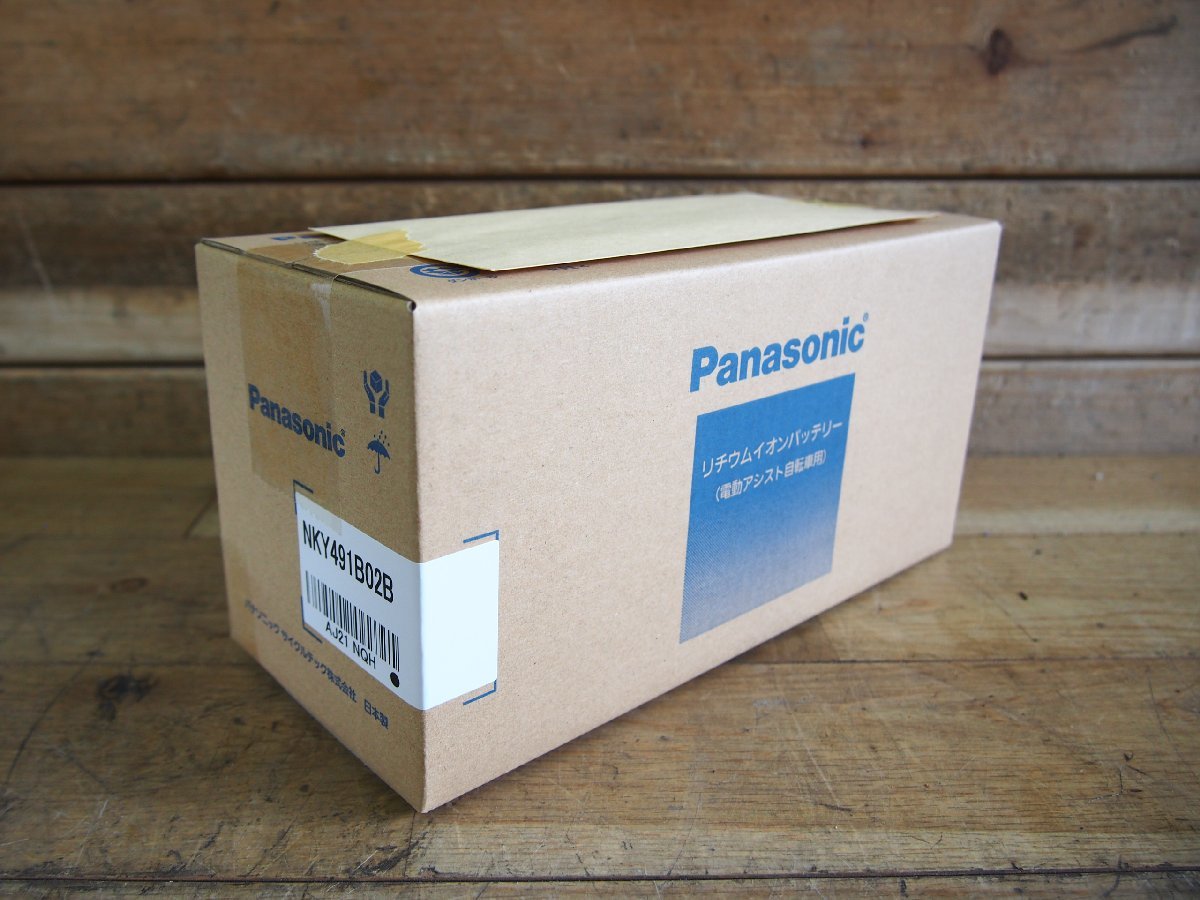新品☆[Panasonic]リチウムイオンバッテリー6.6Ah(ブラック) 甘かっ