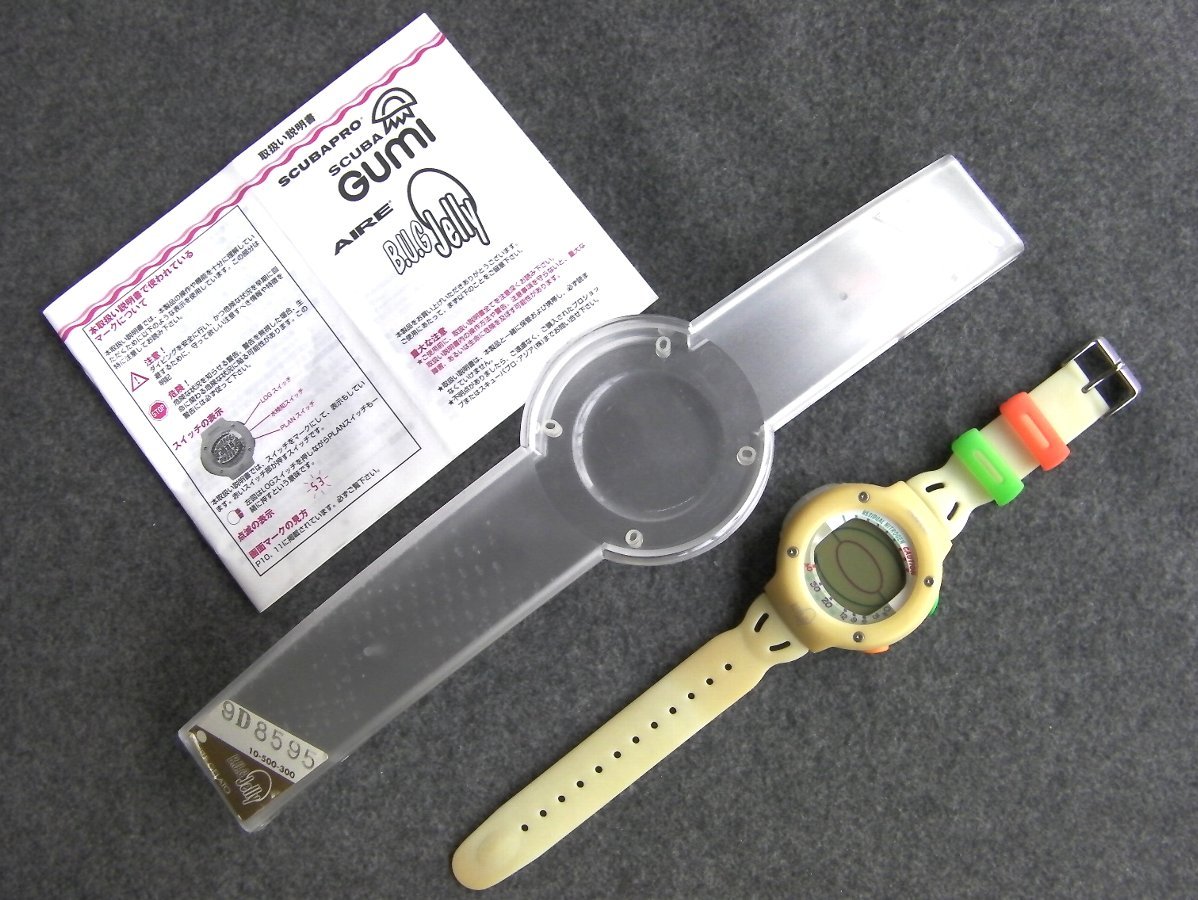 ダイビングコンピュータAIRE B.U.G Jelly (SPRO GUMI) SCUBAPRO AIRE B.U.G Jelly ダイブコンピュータ - メルカリ