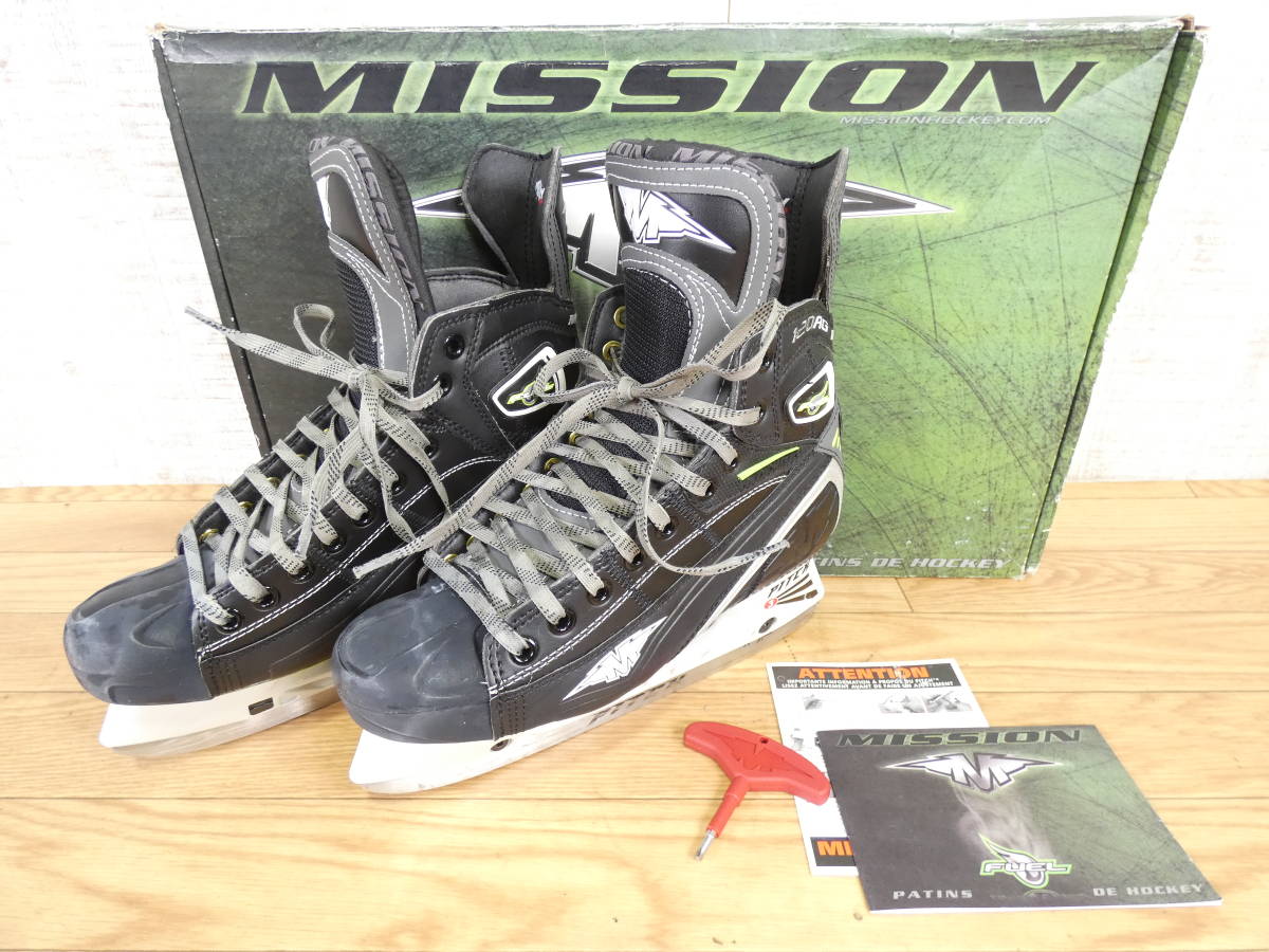 【傷や汚れあり】 MISSION/ミッション アイスホッケーシューズ メンズ FUEL 120AG/フューエル120AG 26cm/US8EE