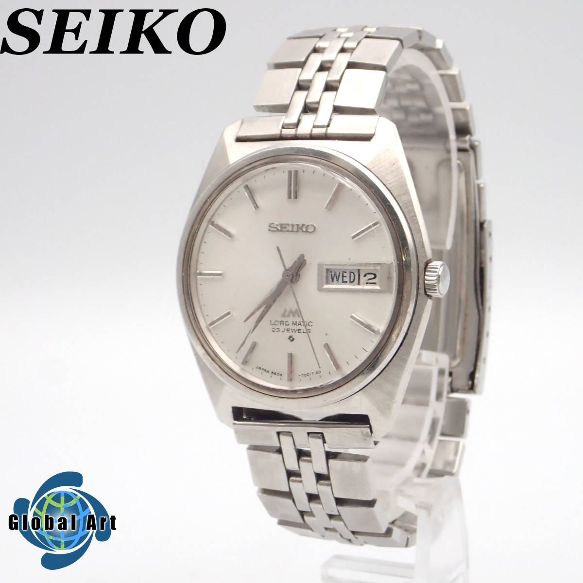 セイコーロードマチック5606-7000型。【キズ、汚れ有り】