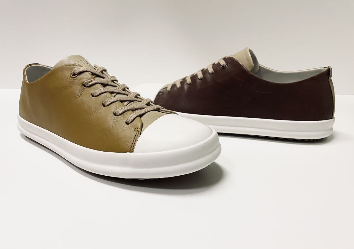 未使用】新品!! 名作!! CAMPER TWINS カンペール ツインズ レザー 