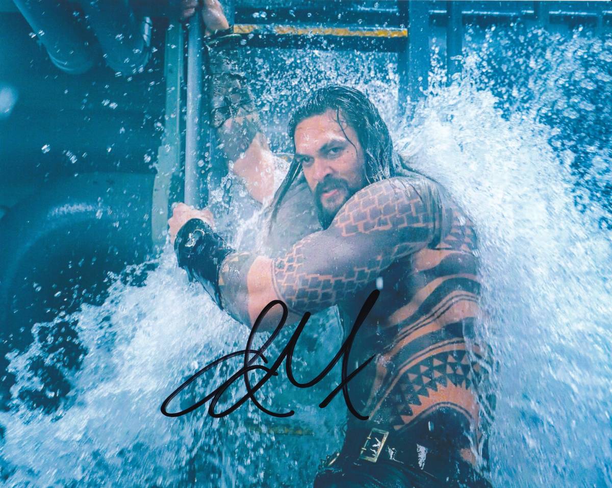 ジェイソンモモア　直筆サイン入り写真　SWAU ジェイソンモモア 直筆サイン入り写真 SWAU Jason Momoa to Sign