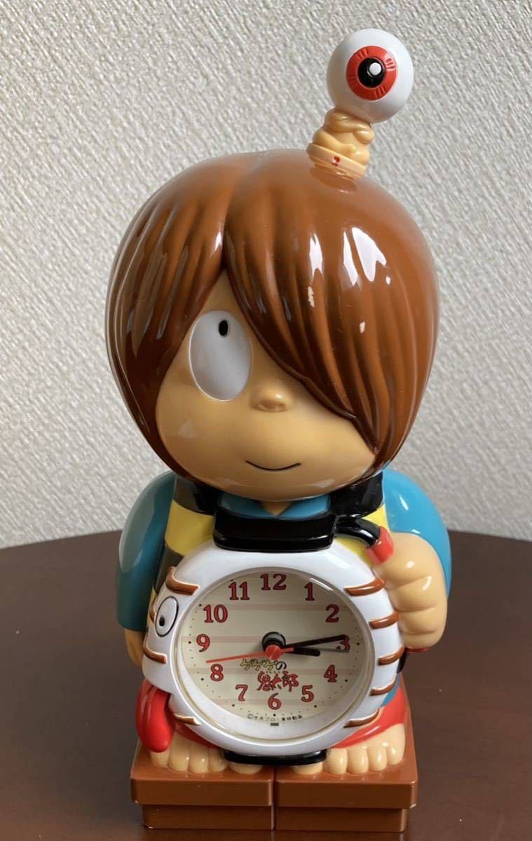 傷や汚れあり】『ゲゲゲの鬼太郎 目覚まし時計』ジャンク品の落札情報