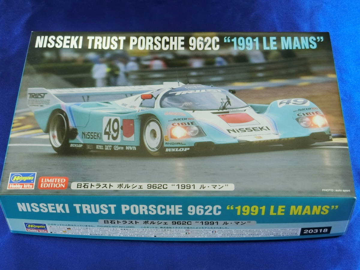 Onyx 1/43 - Porsche 962C N°63 - 24 Heures Du Mans 1990 - Trust Nisseki