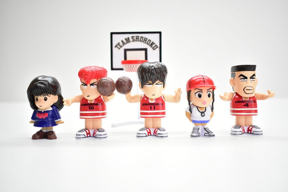 BANDAI - スラムダンク　ソフビ指人形　湘北×海南10体セット スラムダンク 指人形 10体セット（BANDAI - スラムダンク ソフビ