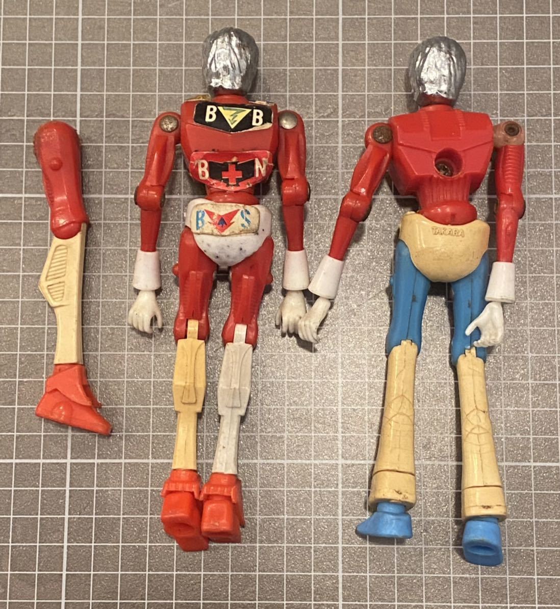 全体的に状態が悪い】当時物 ジャンク タカラ ミクロマン M 111