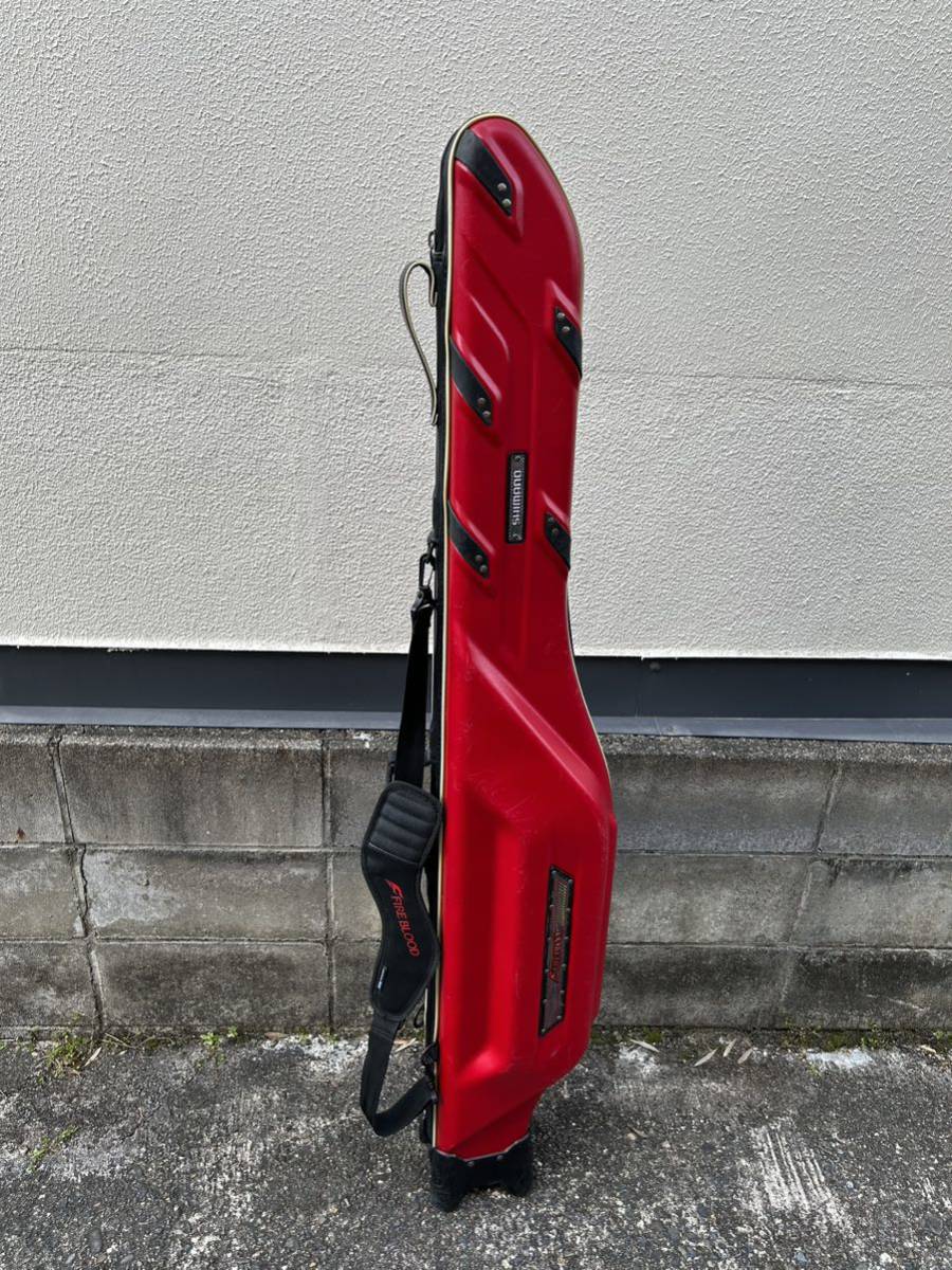 シマノ ファイアブラッドロッドケース fire blood rod case すわる