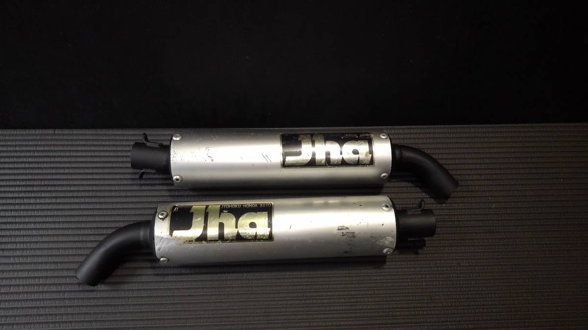 おすぎさん　　Jha サイレンサー 傷や汚れあり】【中古品】NSR250 MC18 Jhaサイレンサー 当時物 KV3/SP