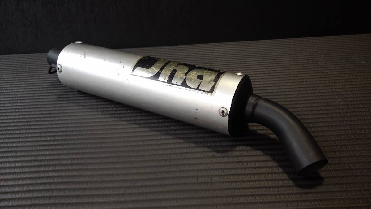 傷や汚れあり】【中古品】NSR250 MC18 Jhaサイレンサー 当時物 KV3/SP