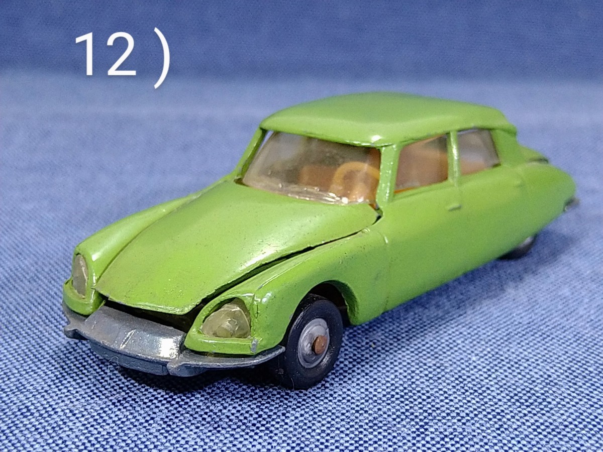 【やや傷や汚れあり】12) CITROEN DS 21 シトロエン 1/65 MAJORETTE No.13 マジョレット フランス製