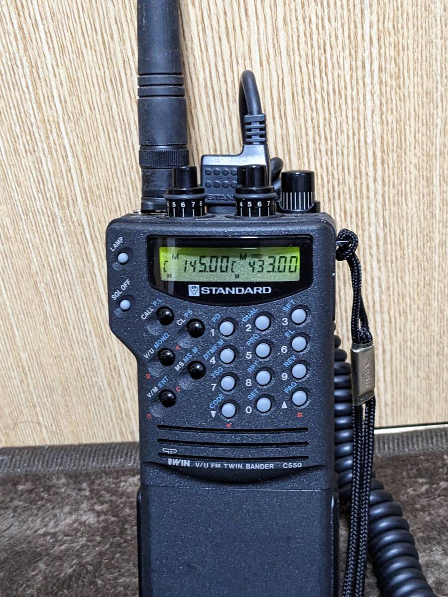  STANDARD C 550 144 430MHz FM TWIN BANDER 