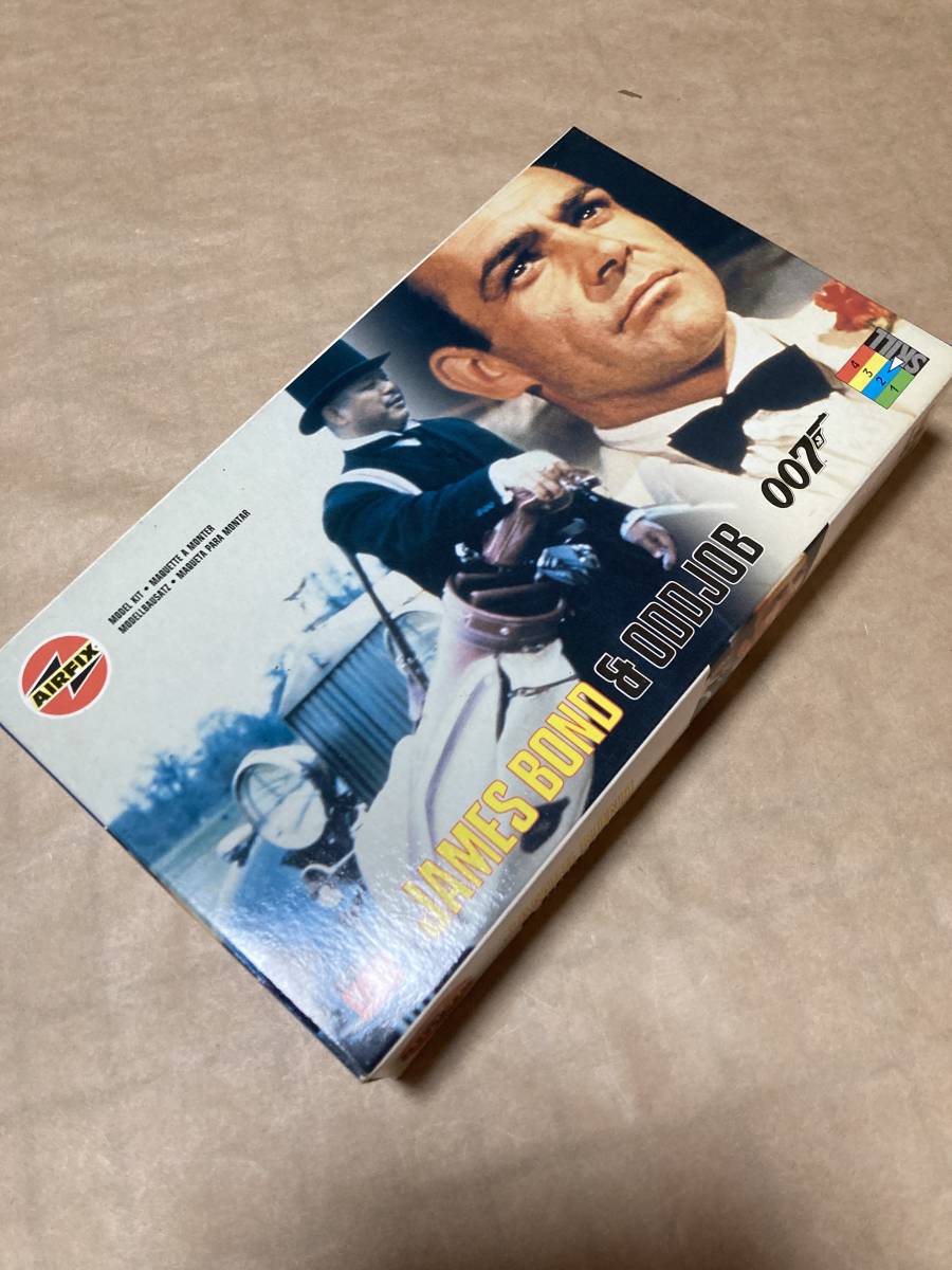 【やや傷や汚れあり】送料無料 エアフィックス 1/12 JAMES BOND ＆ ODDJOB ( ゴールドフィンガー )の落札情報詳細