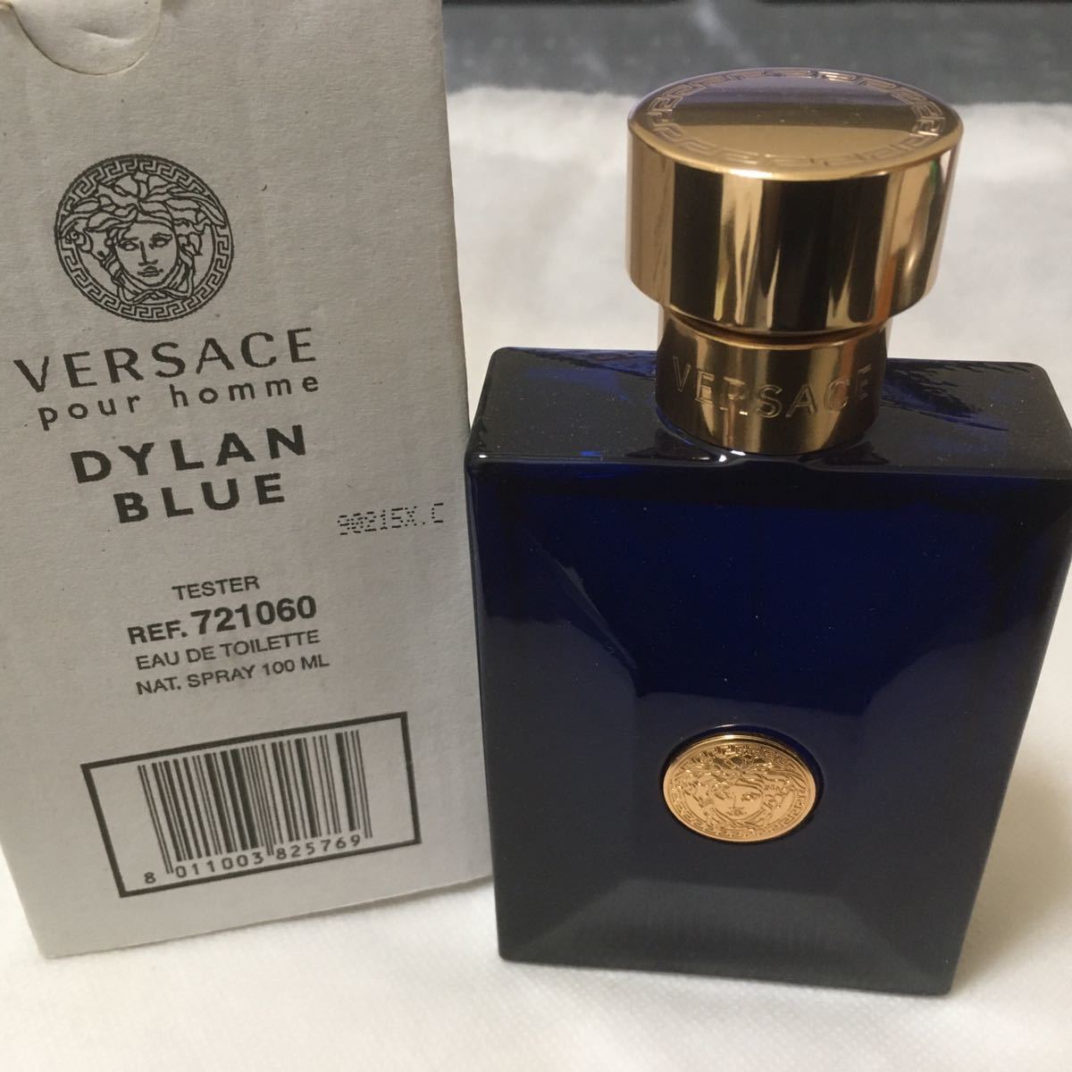 【未使用】送料無料☆新品 ヴェルサーチ ディランブルー VERSACE DYLAN BLUE オードトワレ 100ml 大容量お徳用 テスター