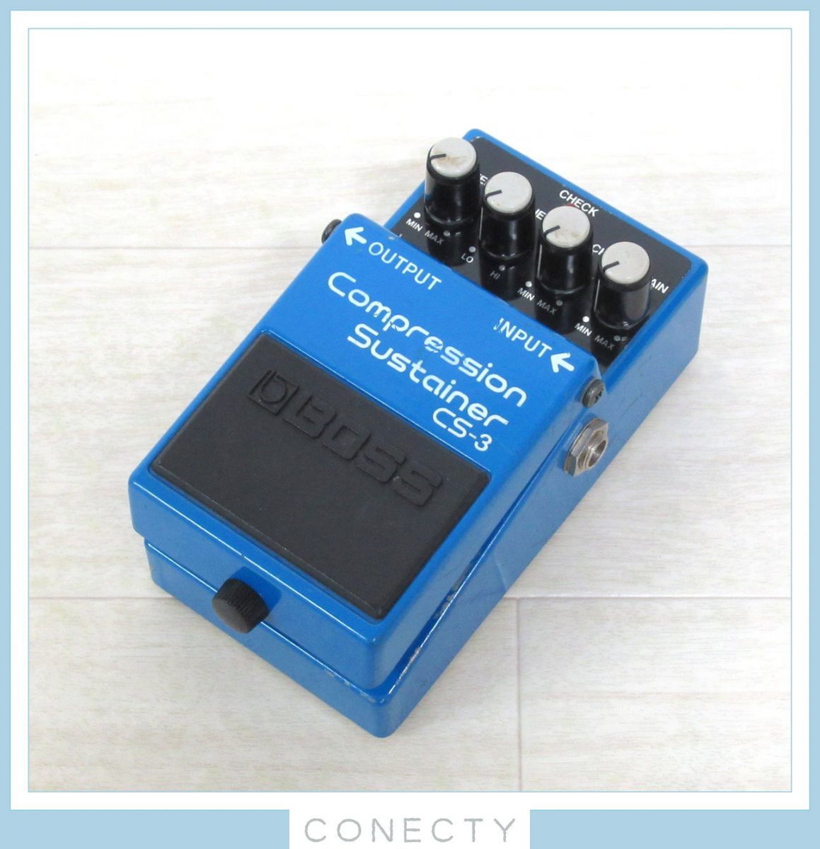【傷や汚れあり】BOSS Compression Sustainer CS-3 コンプレッサー エレキギター エフェクター ギター 動作確認 ...