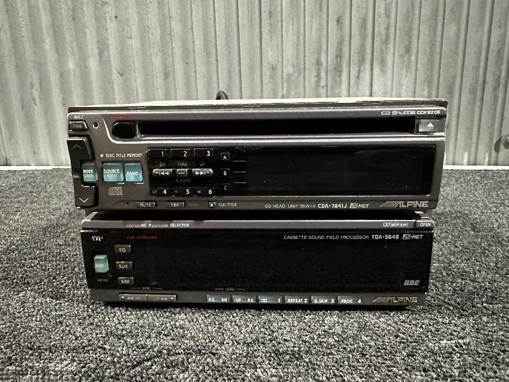 アルパイン CHA-S624 Ai-NET対応 6連奏 CDチェンジャー マガジン・配線