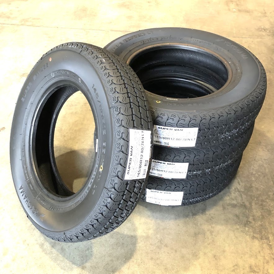 YOKOHAMA SUPER VAN 145/80R12 4本 ヨコハマタイヤ ヨコハマタイヤ