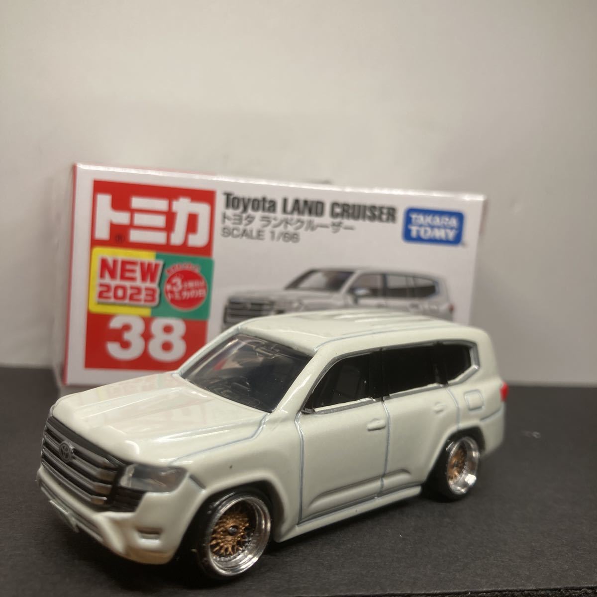 やや傷や汚れあり】トミカ☆TOYOTA☆トヨタ☆ランドクルーザー