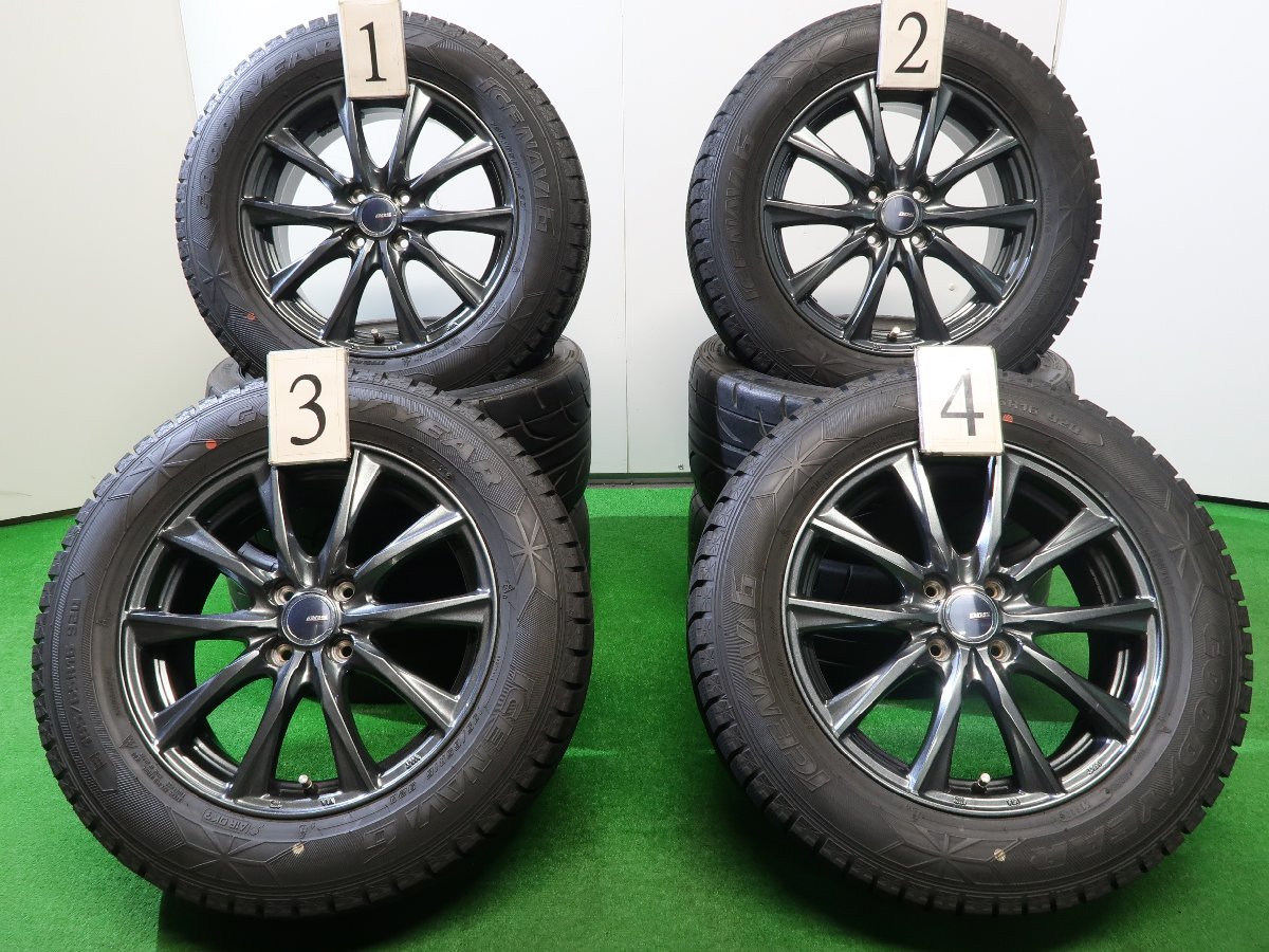 2020年製 グッドイヤー 中古冬タイヤ 195/65R16 4本セット やや傷や