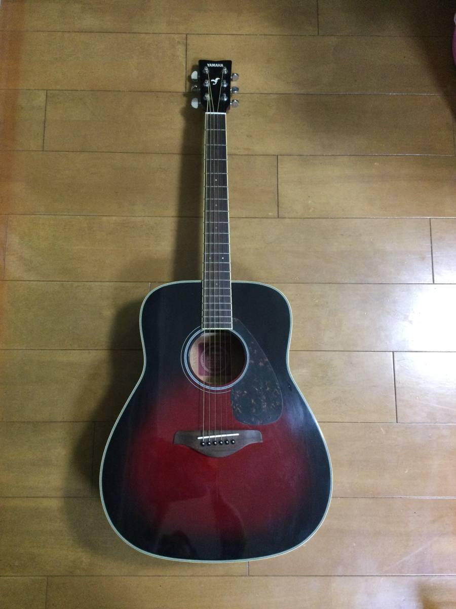 Yamaha FG720S アコースティックギター ブラック ギターケース付き YAMAHA ヤマハ アコースティックギター FG720S ソフトケース付き