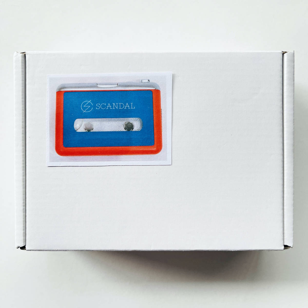 SCANDALカセットプレーヤー✖︎カセットテープ 目立った傷や汚れなし】貴重非売品 キャンペーン品 カセットプレーヤー