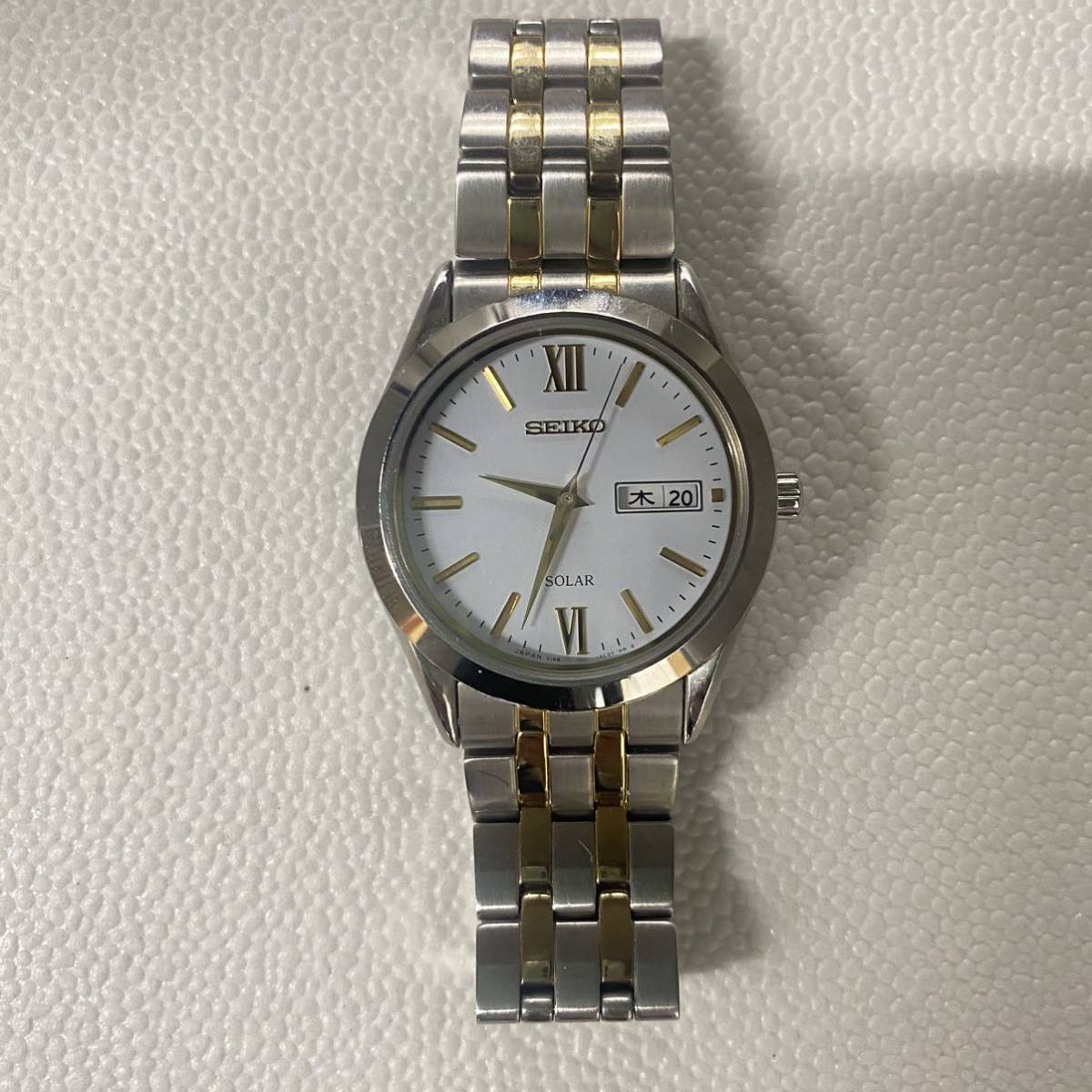 【やや傷や汚れあり】★SEIKO V1580BA0 WATER RESISTANT★セイコー /クォーツ /ウォーターレジスト/の落札情報