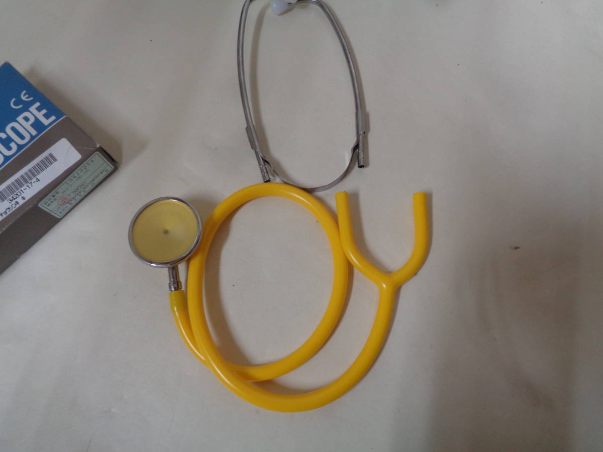【未使用】YAMASU 聴診器 STETHOSCOPE MODEL No120 イエロー 未使用品の落札情報詳細 ヤフオク落札価格検索