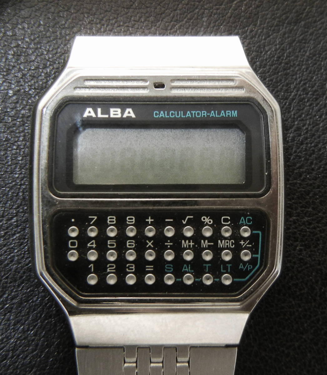 80sビンテージ！alba y739-5000 アルバ カリキュレーター 電卓