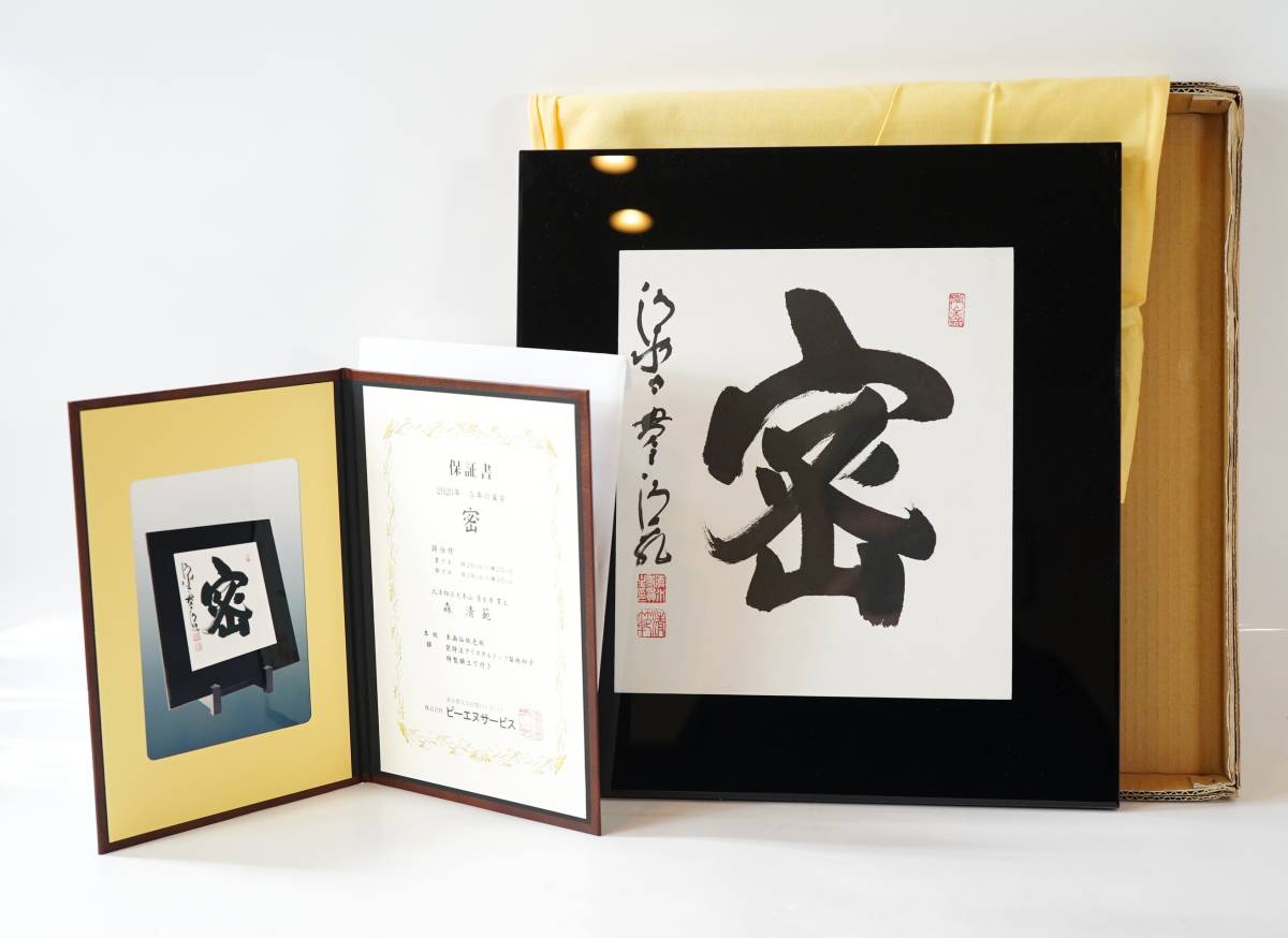 今年の漢字 清水寺管長 森 清範書作品 美術品