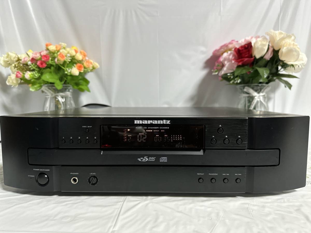 傷や汚れあり】marantz マランツ ルーレット式CDプレーヤー 5ディスク 