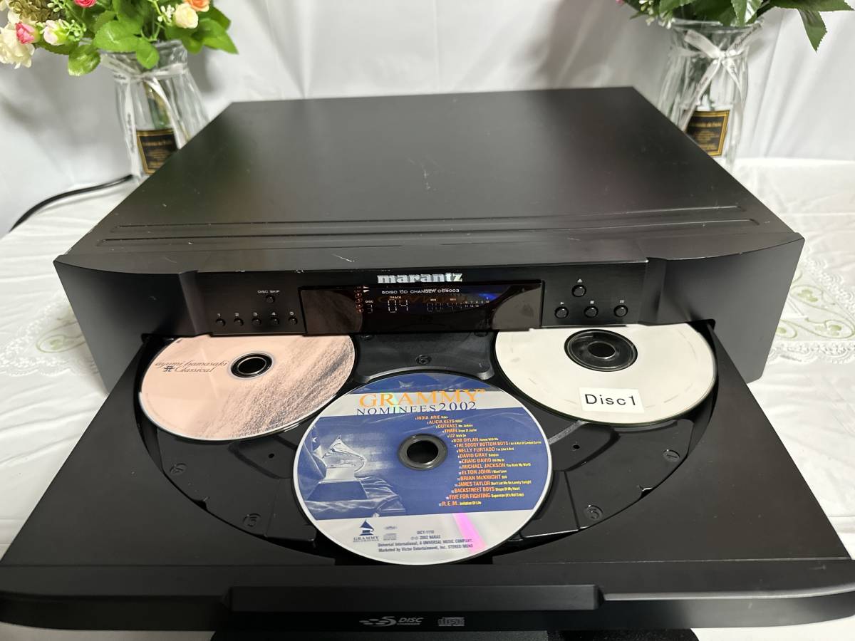 傷や汚れあり】marantz マランツ ルーレット式CDプレーヤー 5ディスク 