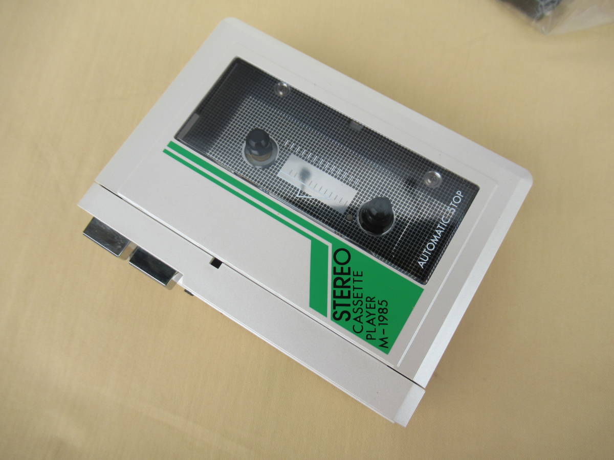 1985年つくば科学万博EXPO’85みどり館M-1985 カセットプレーヤー 1985年つくば科学万博EXPO'85みどり館M-1985 カセットプレーヤー