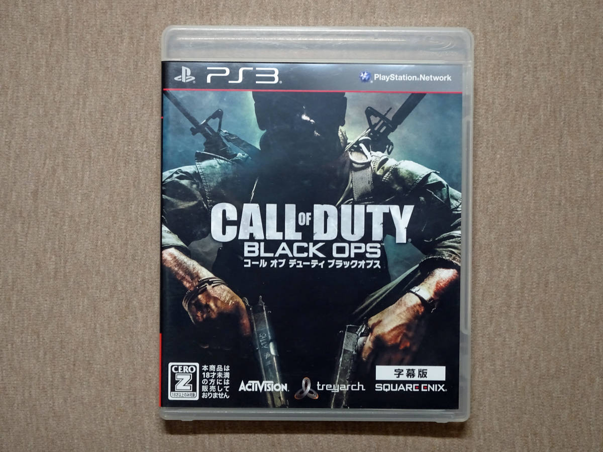 【目立った傷や汚れなし】【PS3】コール オブ デューティ ブラックオプス CALL OF DUTY BLACK OPSの落札情報詳細