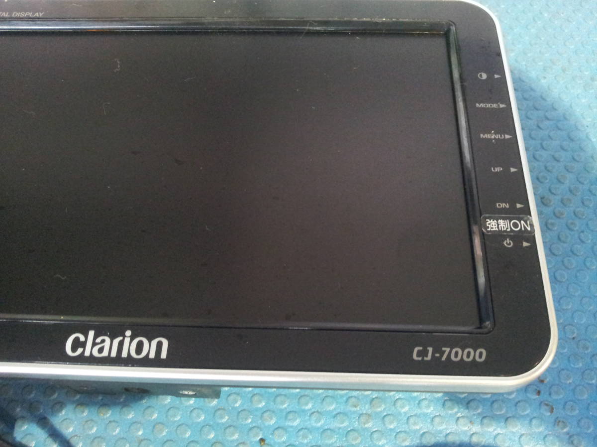 傷や汚れあり】Clarion クラリオン バックカメラ/モニター CJ-7000