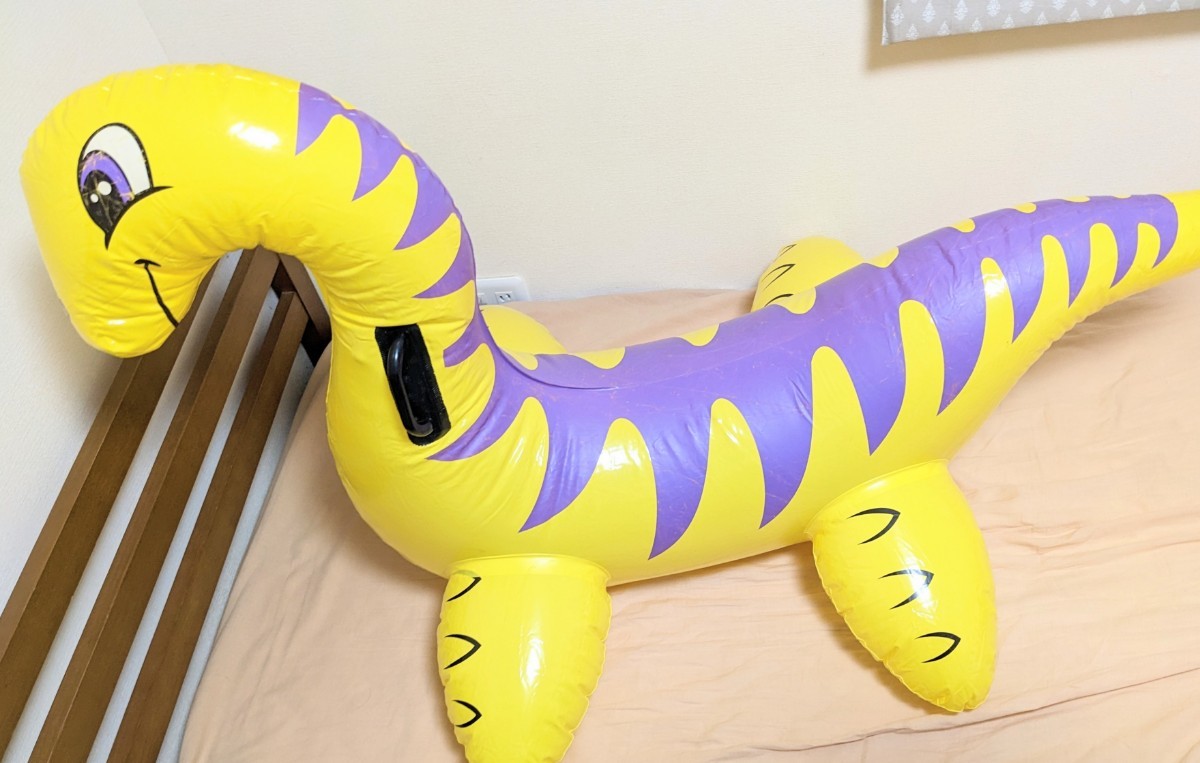 アザラシ　イエロー　ツヤあり　フロート　空気ビニール風船　浮き輪　レア　希少 アザラシ 空ビ 浮き輪 Inflatable World 空気ビニール風船