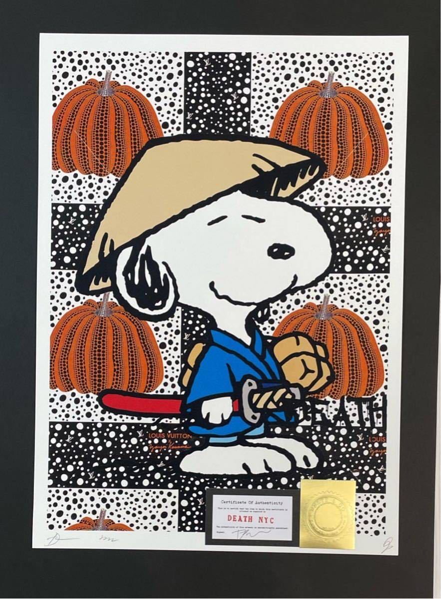 DEATH NYC/限定アートポスター/スヌーピー /SNOOPY/かぼちゃ DEATH NYC/限定アートポスター/スヌーピー /SNOOPY/かぼちゃ