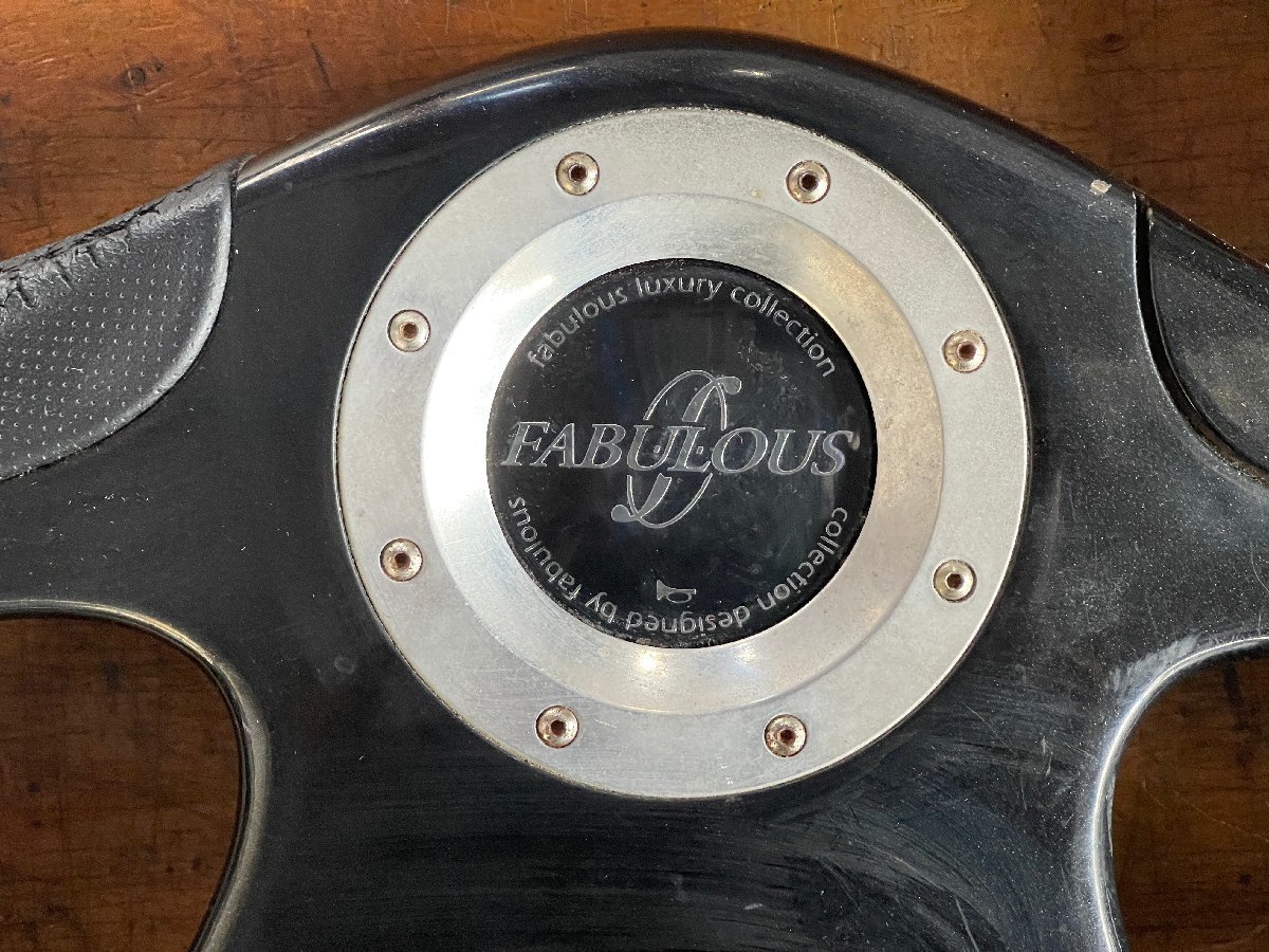 ファブレス 36パイ ステアリングFABULOUS L900s系ムーヴボス付き