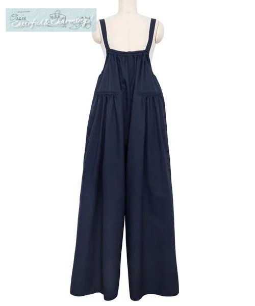 Drawer サロペット 36 ネイビー ウールBLEND 6514-299-1238 '22