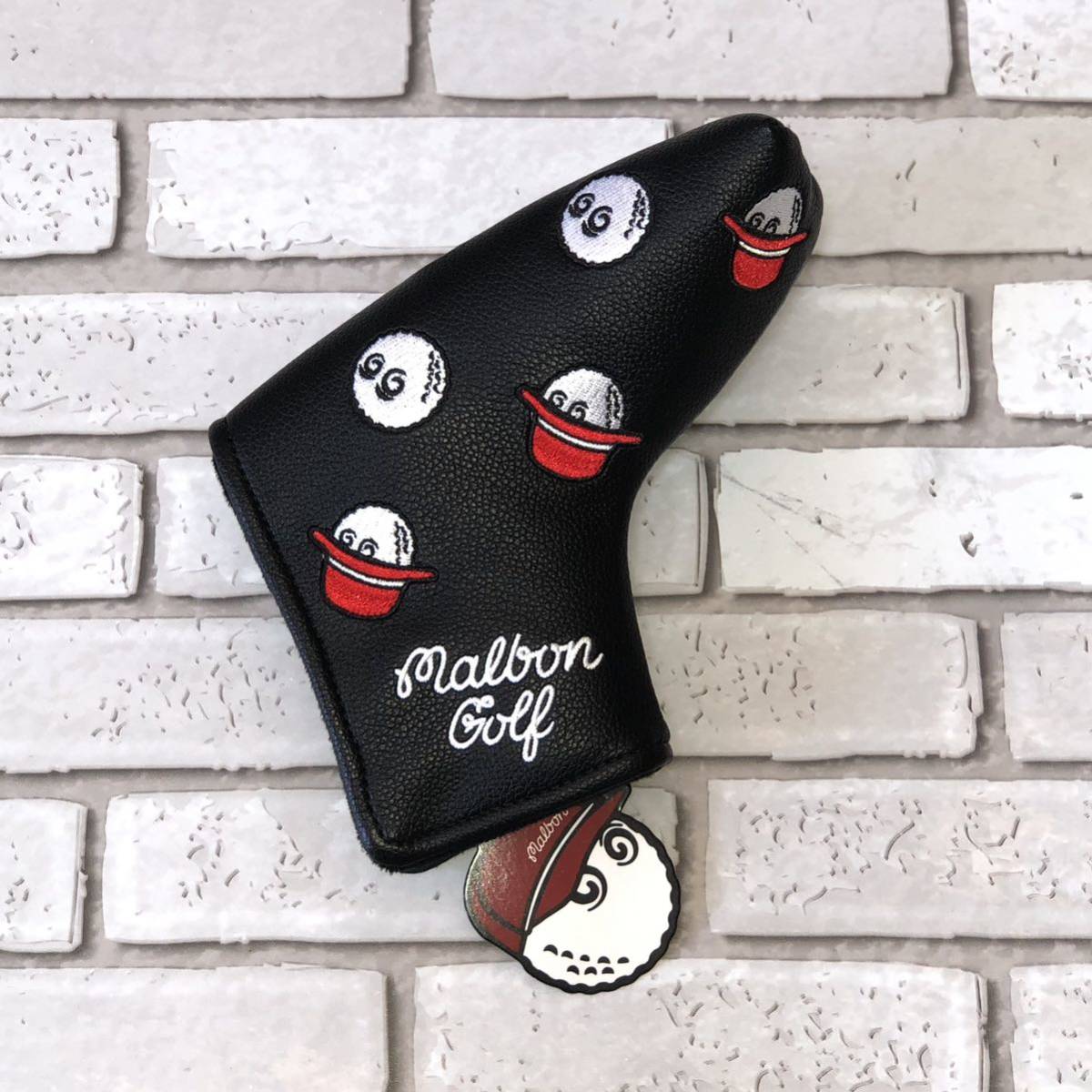 Ryo様malbon golf マルボンゴルフ ヘッドカバー3点セット ブラック Ryo