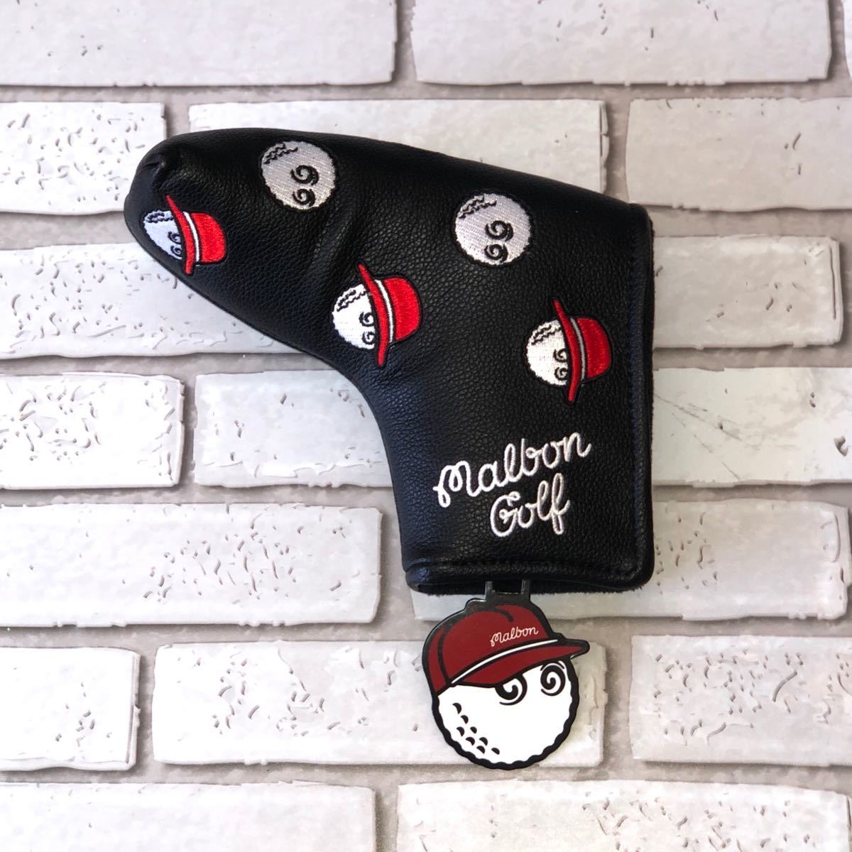 Malbon Golf マルボンゴルフ パターカバー 付き ヘッドカバー ピン型