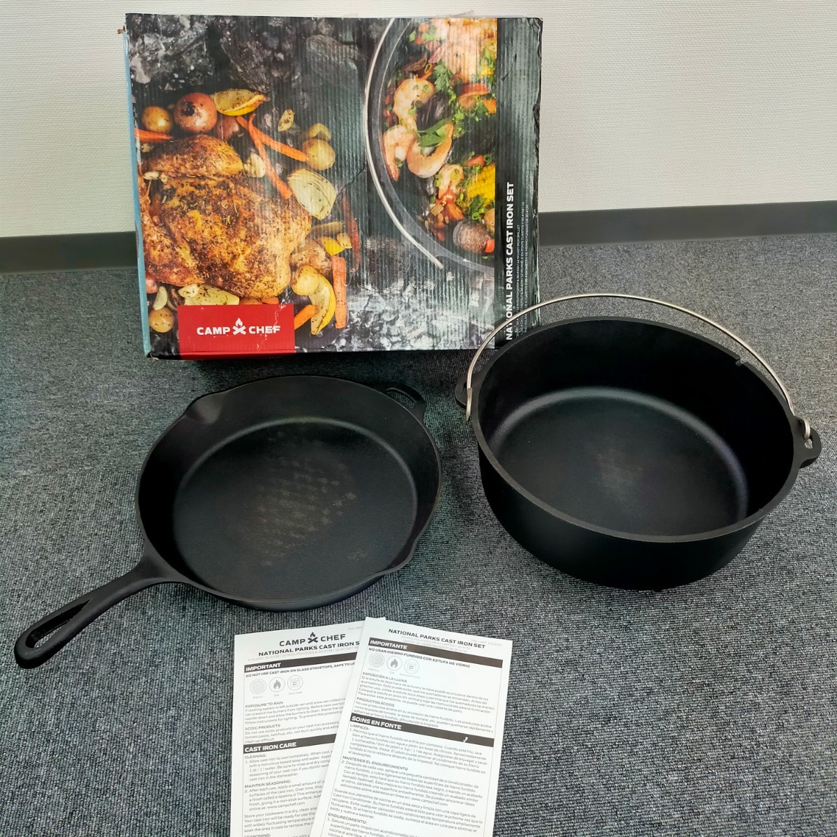 CAMP CHEF 12インチダッチオーブン&スキレットセット キャンプシェフ