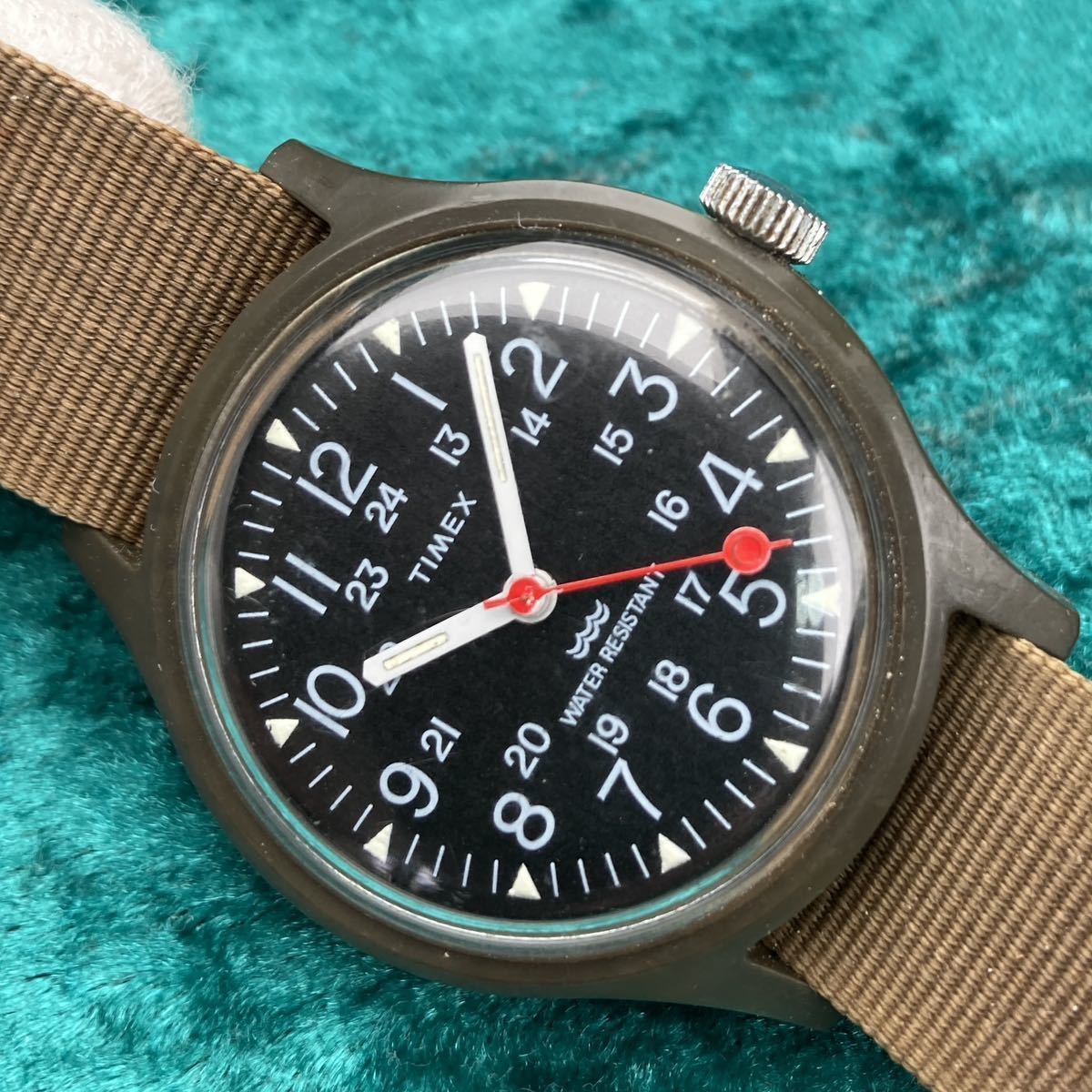 やや傷や汚れあり】☆ビンテージ☆TIMEX☆タイメックス☆キャンパー