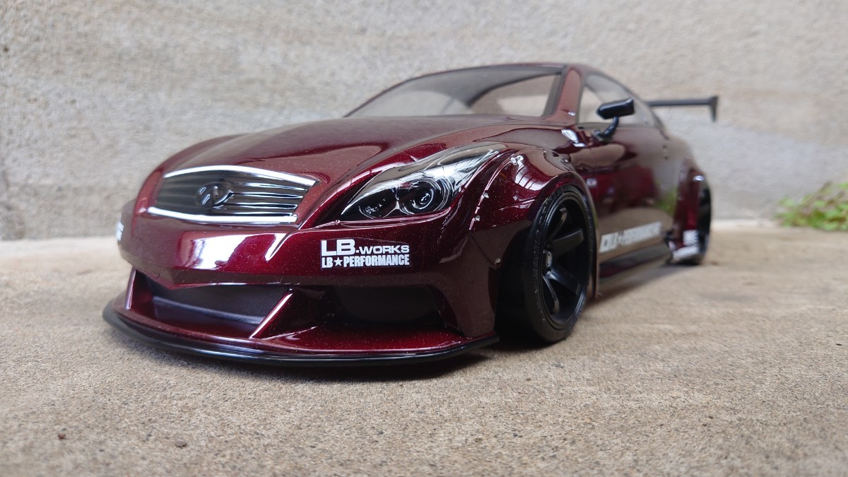 RCボディ テツジン V36 スカイラインクーペ リバティウォーク ＬＢワークス Amazon | 110 RCボディ テツジン V36 スカイラインクーペ