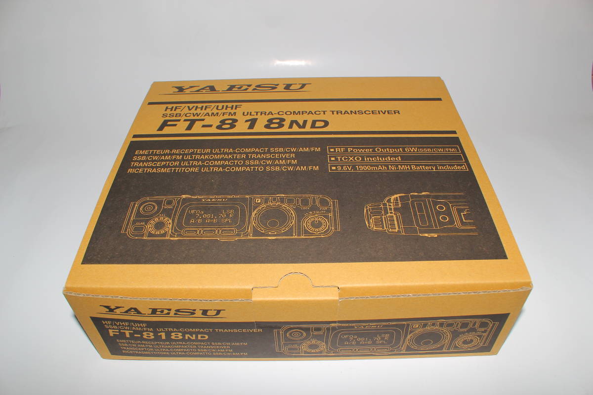 YAESU FT-818ND 最終品 アマチュア無線