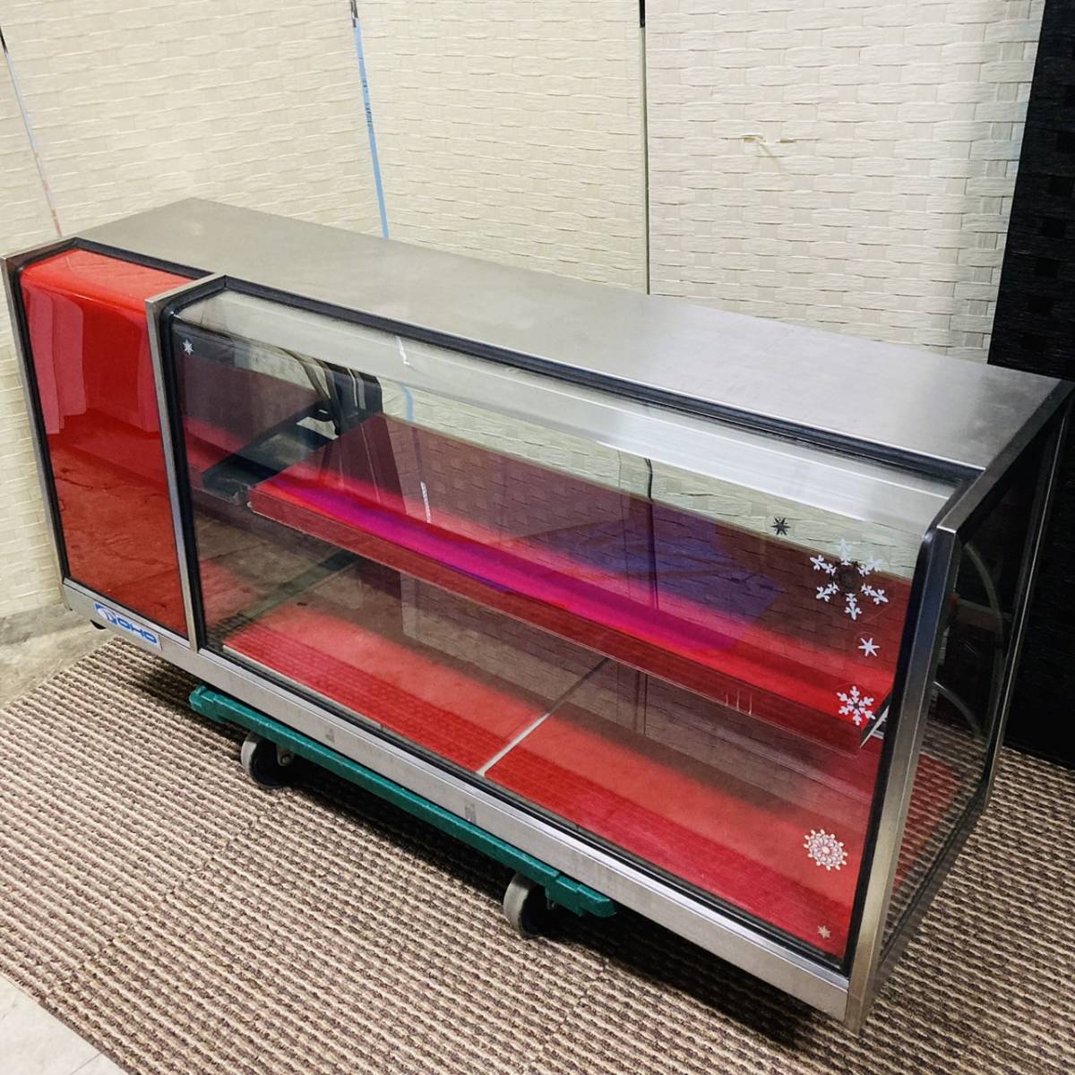 引取限定】オクタショーケース コーナータイプ 大型ショーケース