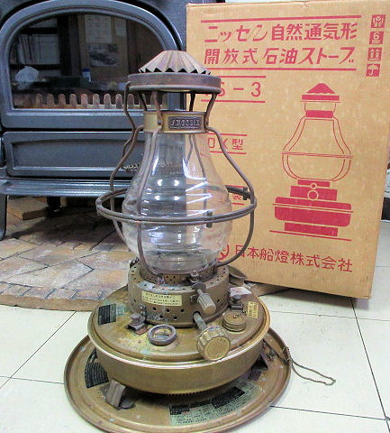 取引中)ニッセン石油ストーブ アンティーク レトロ