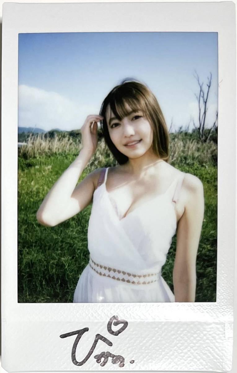 未使用】高橋かの 現場生チェキ 直筆サイン入り 「 初めまして…高橋か 