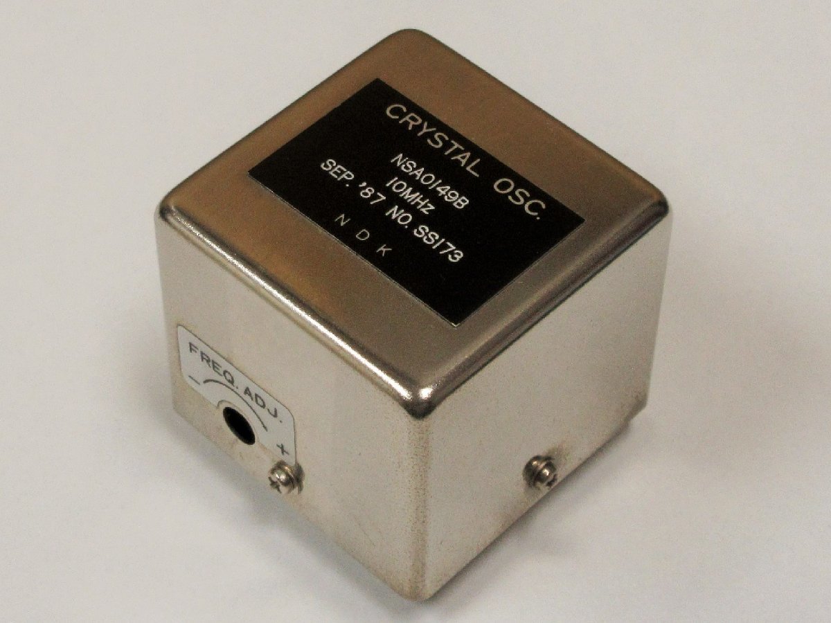 【目立った傷や汚れなし】NDK NSA0149B Crystal Oscillator 10MHz 未検査品の落札情報詳細 ヤフオク落札